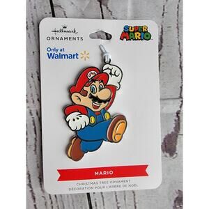 Hallmark 2022 Super Mario Holiday Christmas Tree Ornament Metal Enamel Nintendo